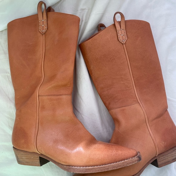 We the free montage tall boot size 7 (37) in tan - Picture 2 of 4